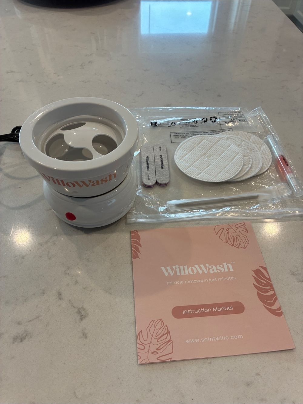 WilloWash Heated Nail Remover